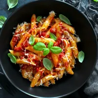 Domates Soslu Makarna Tarifi