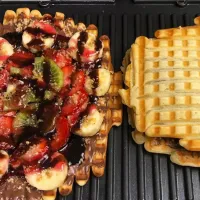 Tost Makinesinde Waffle Tarifi Görseli